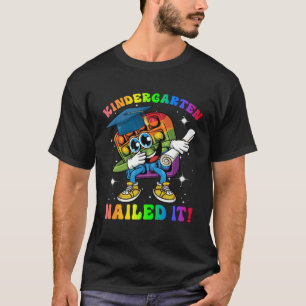 Dabbing Fidget Toy Kindergarten Nailed It Graduati T-Shirt