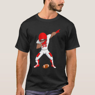 Dabbing Football T Kids Boys Men Dab Dance Funny G T-Shirt