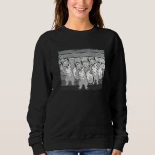 Dabbing Fox Animal For Men Women Kids Cute Animal Sweatshirt