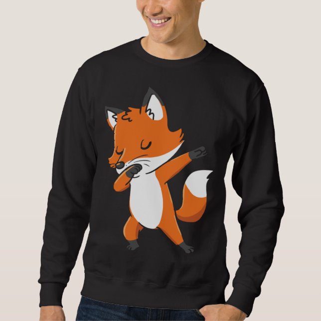 Dabbing Fox for Fox Sweatshirt (Front)