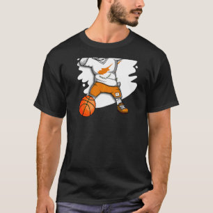 Dabbing French Bulldog Cyprus Basketball Fan Jerse T-Shirt
