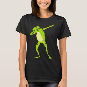 Dabbing Frog For Kids-boys & Girls Funny Anima T-Shirt