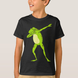 Dabbing Frog For Kids-boys & Girls Funny Anima T-Shirt