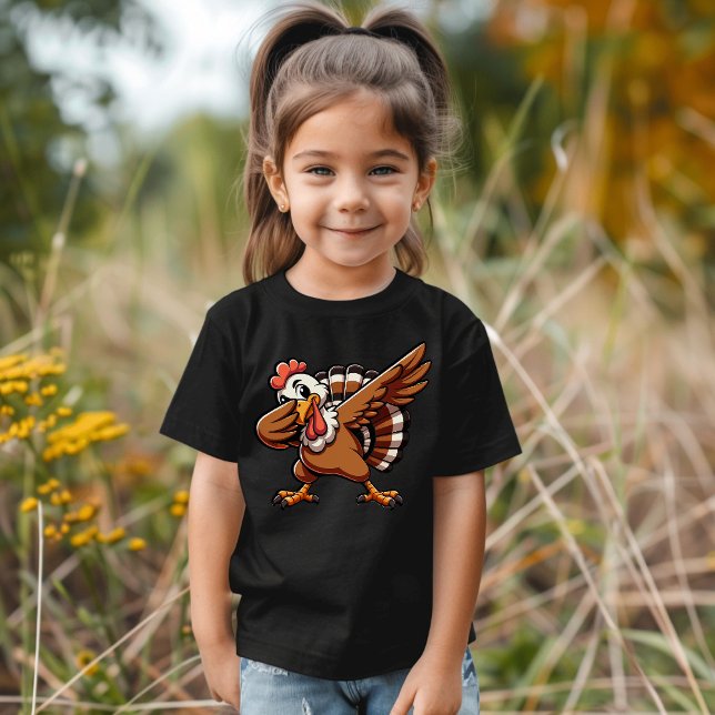 Dabbing Funny Turkey  T-Shirt (Creator Uploaded)