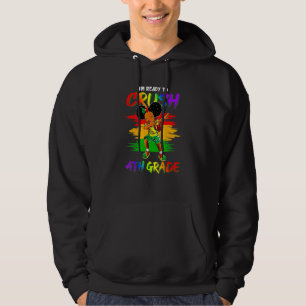 Dabbing Girls I'm Ready To Crush 4th Grade Back To Hoodie