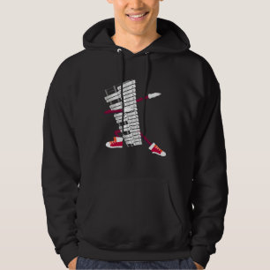 Dabbing Glockenspiel Percussion Ensemble Glockensp Hoodie