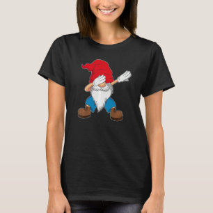 Dabbing Gnome Christmas Family Matching T-Shirt