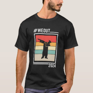 Dabbing Graduation Senior 2024 We Out Graduate T-Shirt