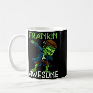 Dabbing Halloween Frankin Awesome Dab Boys Kids Coffee Mug