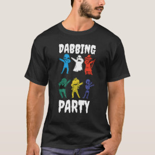 Dabbing Halloween Party Costume Monsters Ghouls Al T-Shirt