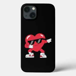 Dabbing Heart Funny Gifts Valentines Day iPhone 13 Case