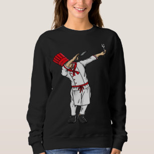 Dabbing Hibachi Chef  Japanese Chef Asian Cook Sweatshirt