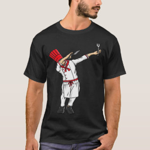 Dabbing Hibachi Chef  Japanese Chef Asian Cook T-Shirt