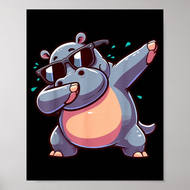 Dabbing Hip  Poster (Front)
