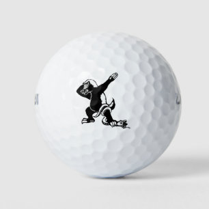 Dabbing Honey badger Golf Balls