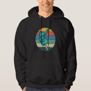 Dabbing Ice Cream Retro  Summer Vacation Ice Cream Hoodie