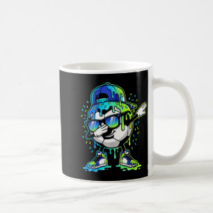 Dabbing Ice Cream Sprinkles Soccer Drip Boys Kids  Coffee Mug