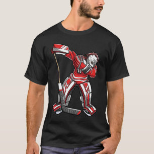 Dabbing Ice Hockey T Funny Dab Squad Boys Kids T-Shirt