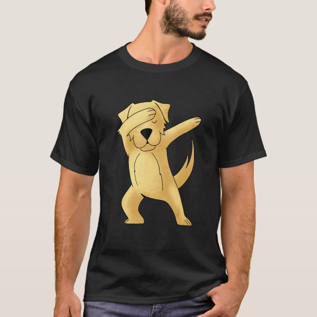 Dabbing Labrador Retriever Dog Kids Labrador Lab D T-Shirt (Front)