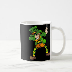 Dabbing Leprechaun Design St Patricks Day Dabbing  Coffee Mug
