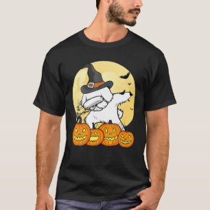 Dabbing Maltese Dab Dance Funny Dog Halloween Gift T-Shirt