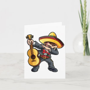 Dabbing Mariachi T Shirt Cinco De Mayo Kids Boys M Card