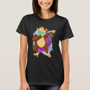 Dabbing Masked Monkey T-Shirt
