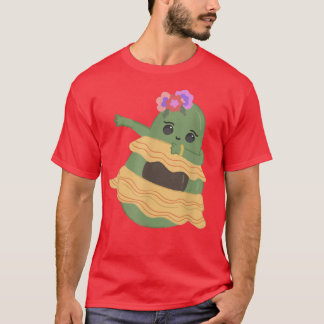 Dabbing Meican Avocado Girl Cinco De Mayo T-Shirt