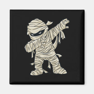Dabbing Mummy Halloween Boys Girls Kids Fun Dab Magnet
