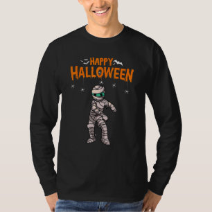 Dabbing Mummy Lazy Halloween Costume Dab T-Shirt
