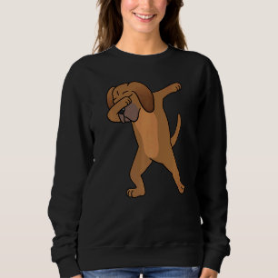 Dabbing Nova Scotia Duck Tolling Retriever Dab Dan Sweatshirt