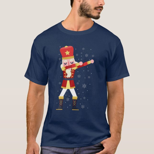 Dabbing Nutcracker Christmas Costume Nutcracker Gi T-Shirt (Front)