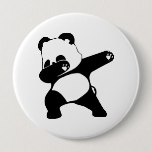 Dabbing Panda 10 Cm Round Badge