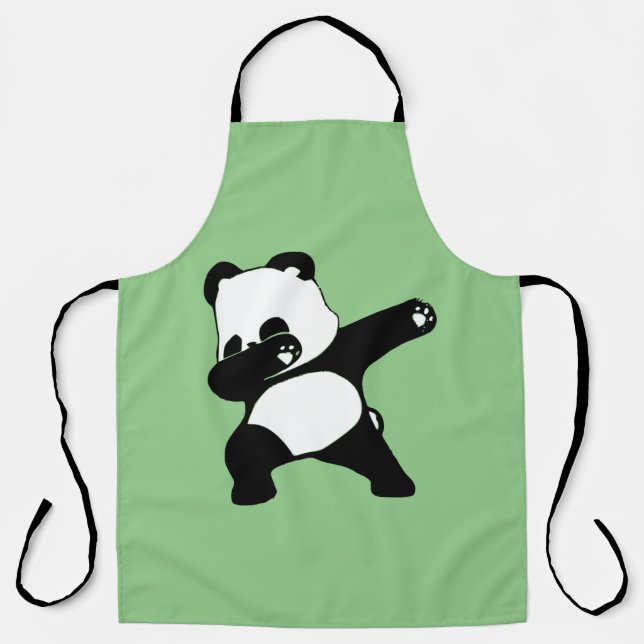 Dabbing Panda  Apron (Front)