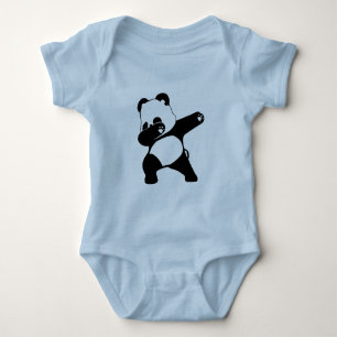 Dabbing Panda  Baby Bodysuit