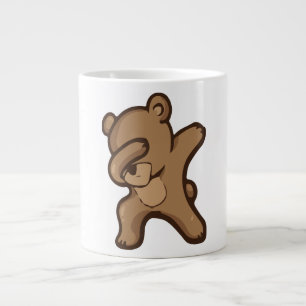 Dabbing Panda, Funny Panda dab dance  Large Coffee Mug