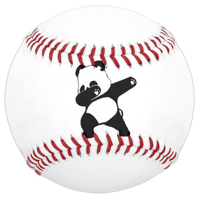 Dabbing Panda, Funny Panda dab dance Softball (Front)