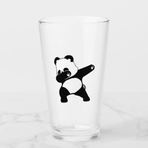 Dabbing Panda Glass