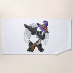 Dabbing Panda Halloween Shirts, Halloween 2021 Beach Towel