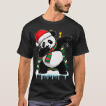 Dabbing Panda Santa Christmas Kids Boys Men Xmas B T-Shirt<br><div class="desc">Dabbing Panda Santa Christmas Kids Boys Men Xmas Bear Lover</div>