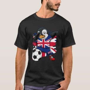 Dabbing Penguin Norway Soccer Fans Jersey Football T-Shirt