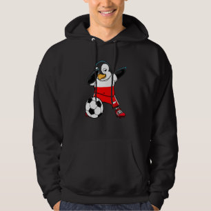 Dabbing Penguin Poland Soccer Fans Jersey Football Hoodie