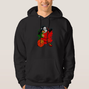 Dabbing Penguin Portugal Basketball Fans Jersey Bb Hoodie