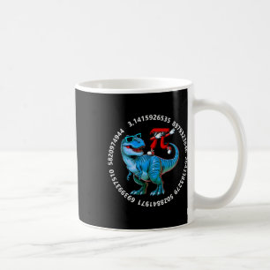 Dabbing Pi On T-rex Costume Pi Day Math Teacher St Coffee Mug