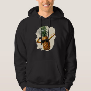 Dabbing Pineapple Aloha Sunglasses Beach Dance Haw Hoodie