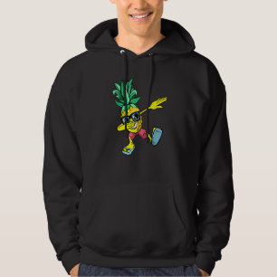 Dabbing Pineapple Sunglasses Aloha Beaches Hawaii Hoodie