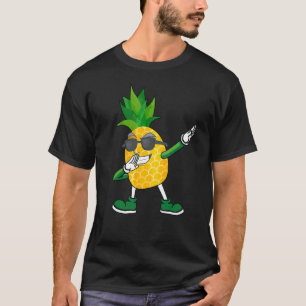 Dabbing Pineapple Wearing Sunglasses Pineapple Dab T-Shirt