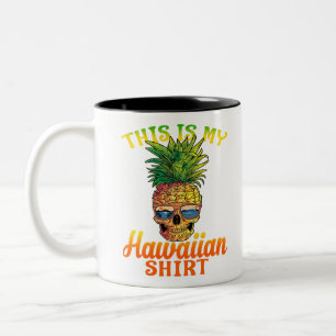 Dabbing Pineapple Women Men Boys Girls Two-Tone Coffee Mug