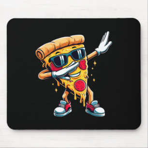 Dabbing Pizza Boys Girls Pizza Toddler Dancing Mouse Pad