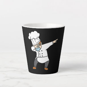 Dabbing Pizza Chef Baker Pizzabaker Dab dance gift Latte Mug